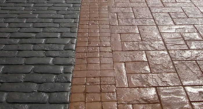 Diseños de hormigon impreso en Durasil 7